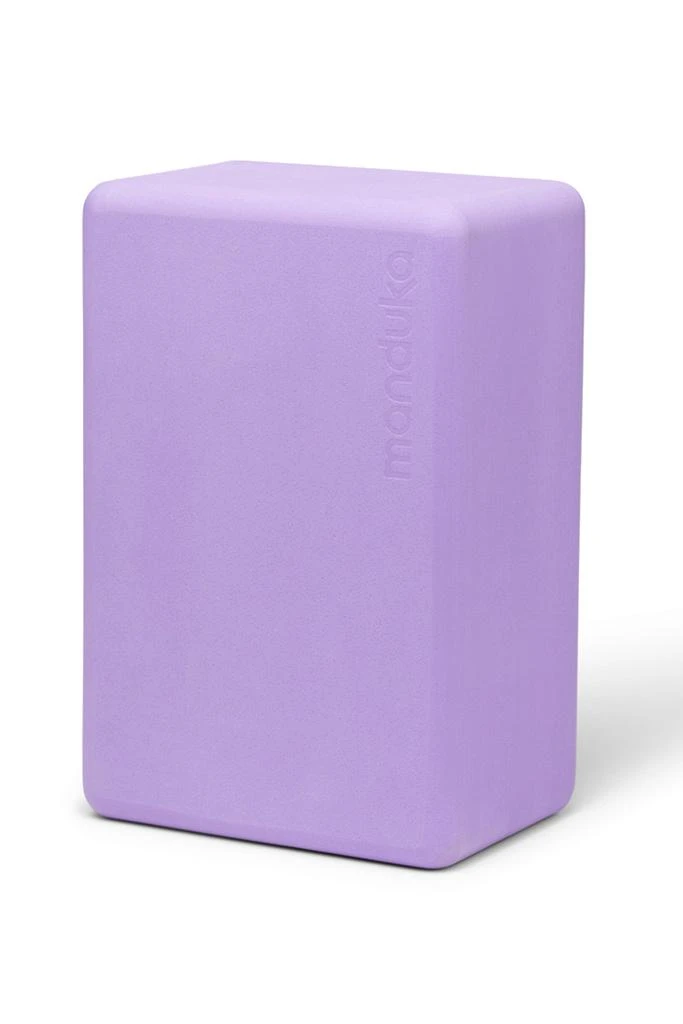 商品Manduka|Recycled Foam Yoga Block - Paisley Purple,价格¥199,第1张图片