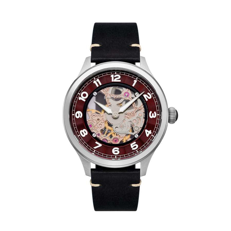 Thomas Earnshaw Baron Skeleton Red Dial Mens Watch ES-8189-03商品第1张图片规格展示