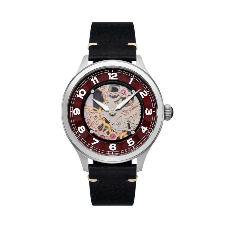 商品Thomas Earnshaw|Thomas Earnshaw Baron Skeleton Red Dial Mens Watch ES-8189-03,价格¥2635,第1张图片