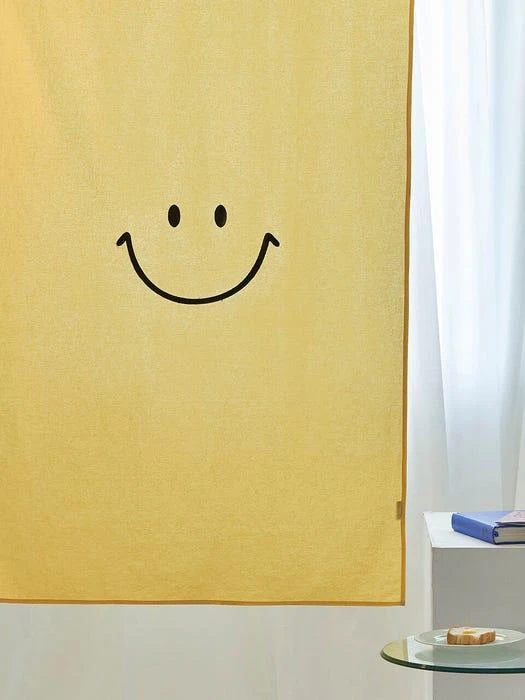 商品DECOVIEW|Smiley_Embroidered Curtain,价格¥340,第4张图片详细描述