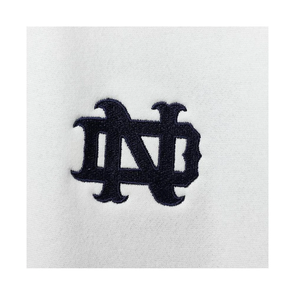 商品Under Armour|Men's White Notre Dame Fighting Irish Game Day All Day Fleece Half-Zip Jacket,价格¥594,第5张图片详细描述