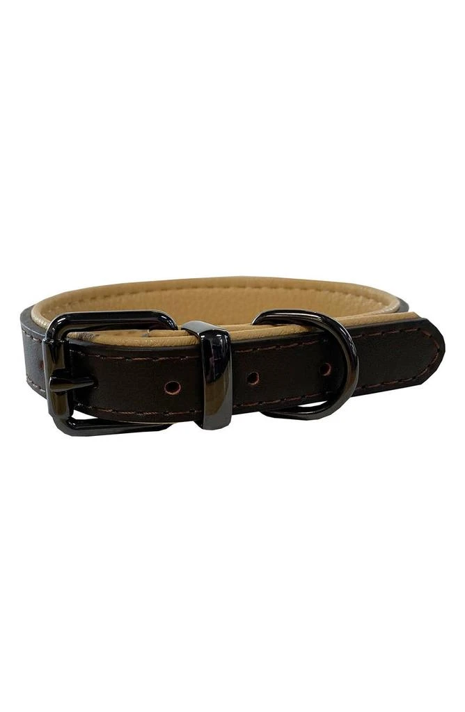 商品DOGS OF GLAMOUR|Atelier Luxury Chocolate Dog Collar,价格¥113,第1张图片