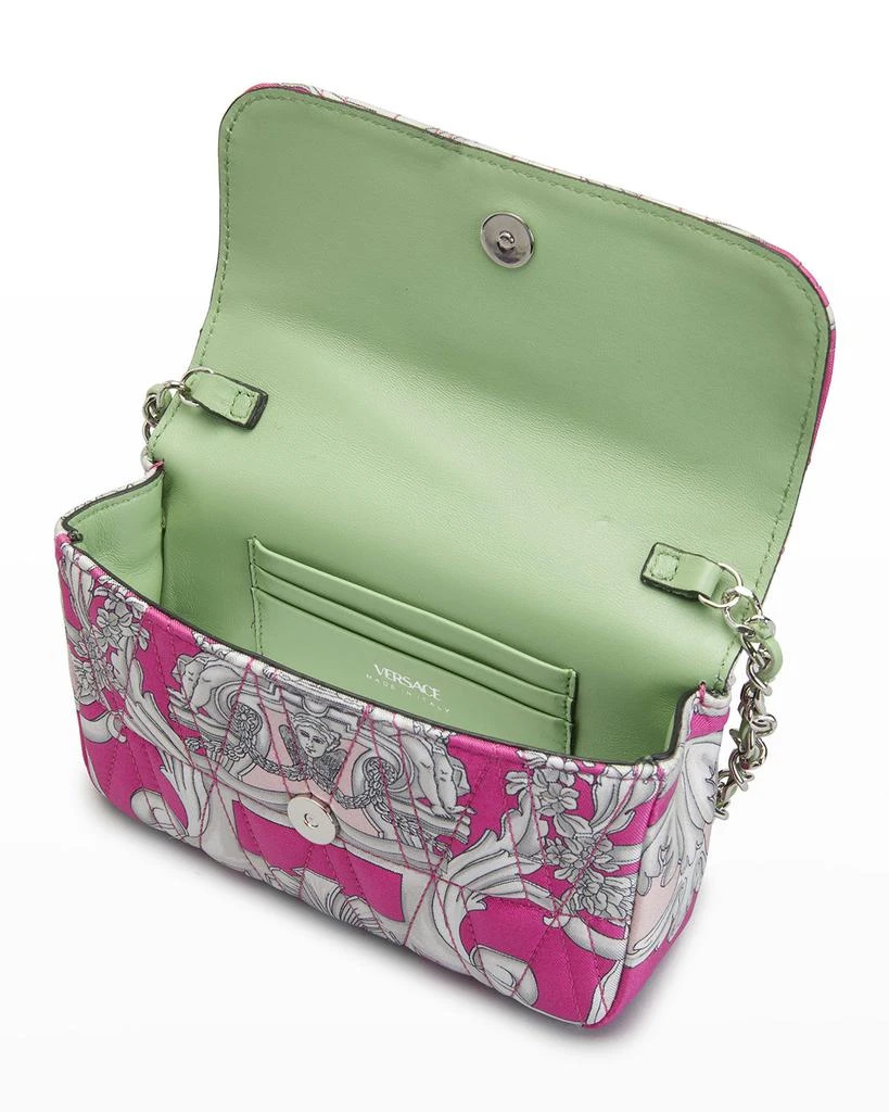 商品Versace|Virtus Mini Barocco Silk Shoulder Bag,价格¥4014,第3张图片详细描述