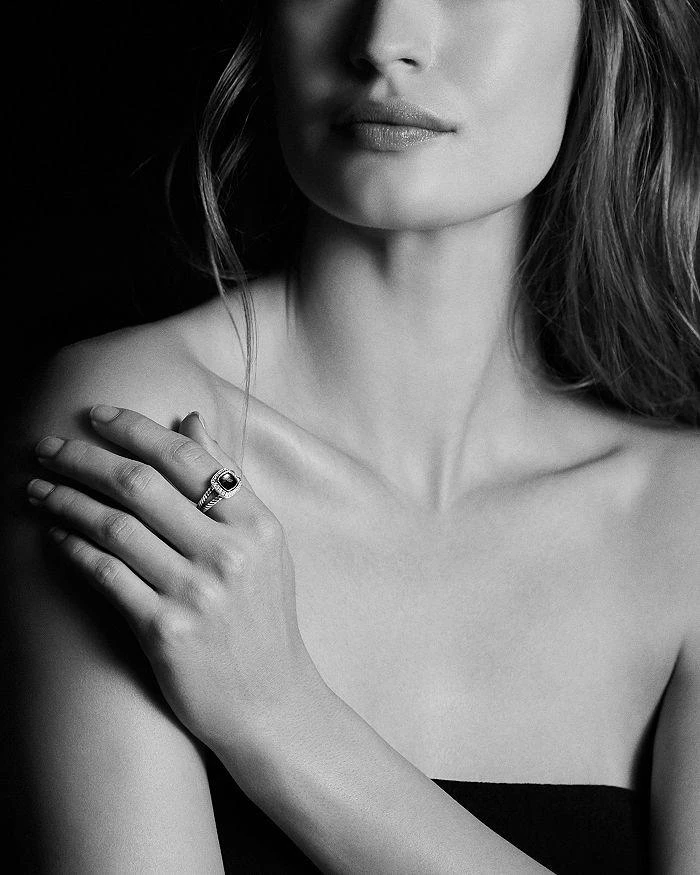 商品David Yurman|Petite Albion Ring with Gemstone and Diamonds,价格¥5420,第3张图片详细描述