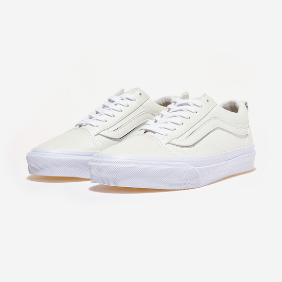 【韩国直邮|包邮包税】万斯OLD SKOOL  运动鞋 SNEAKERS  V36CF SHY WHITE/SILVER商品第2张图片规格展示