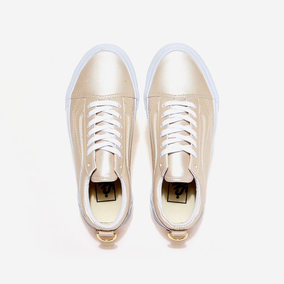 【Brilliant|包邮包税】万斯 OLD SKOOL  运动鞋 SNEAKERS  V36CF BEIGE/WHITE商品第3张图片规格展示