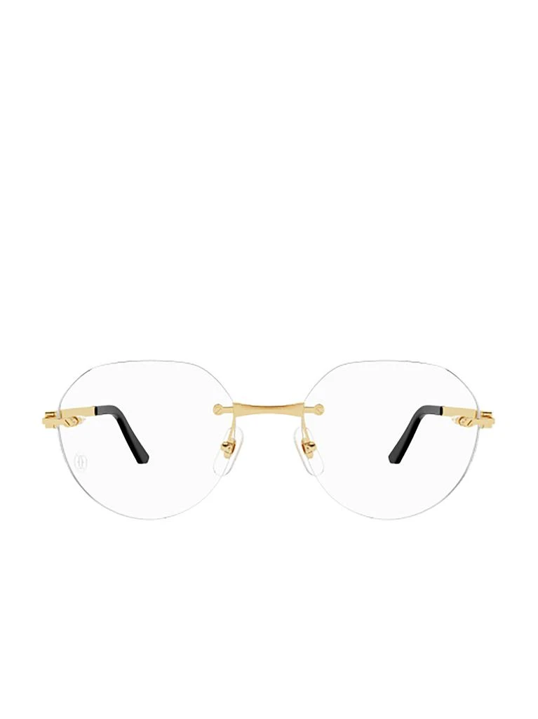 商品Cartier|Cartier Round Frame Glasses,价格¥7502,第1张图片