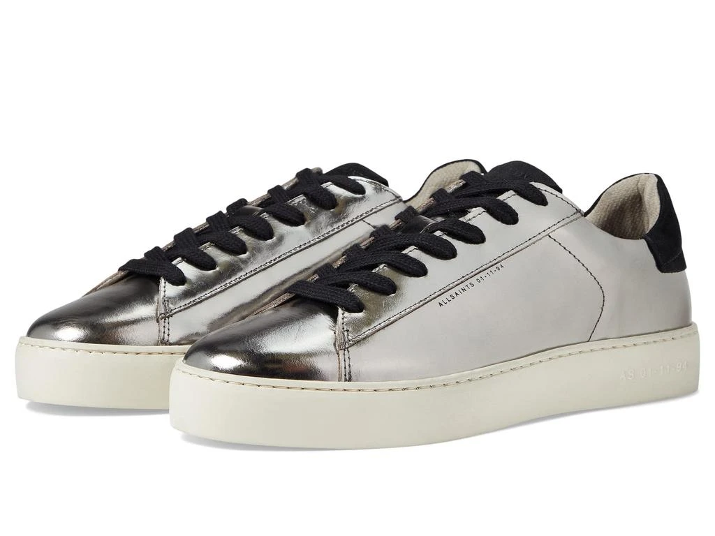 商品ALL SAINTS|Shana Metallic Sneaker,价格¥893,第1张图片