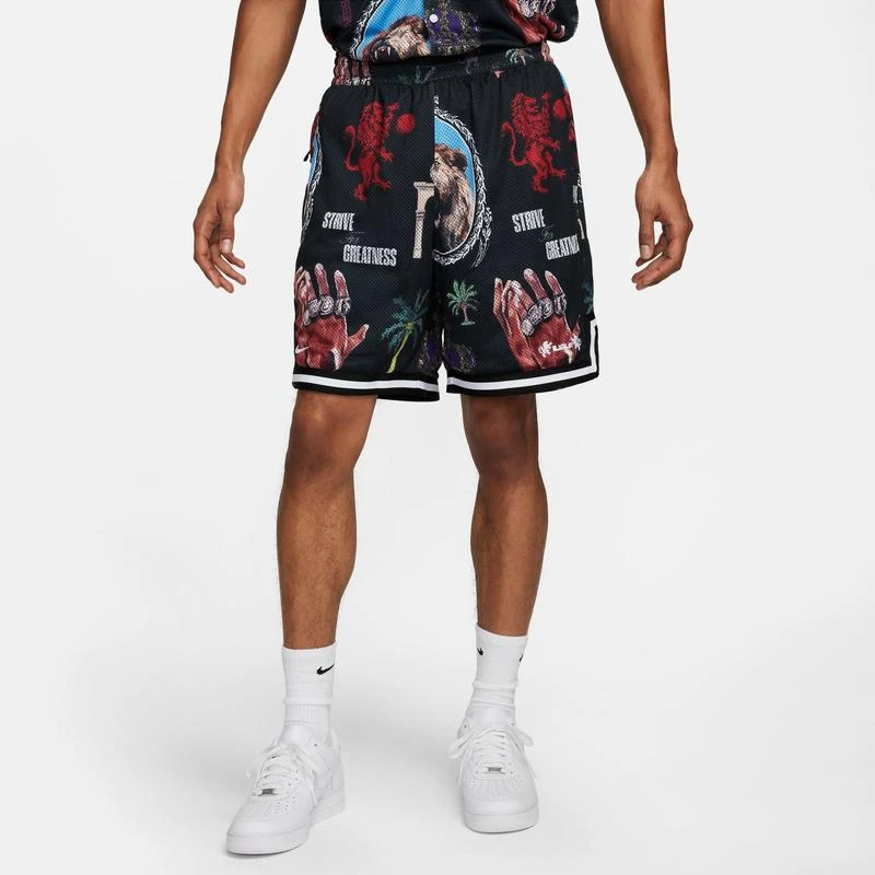 商品NIKE|Nike LJ Dri-FIT DNA 8 Inch Shorts - Men's,价格¥564,第1张图片