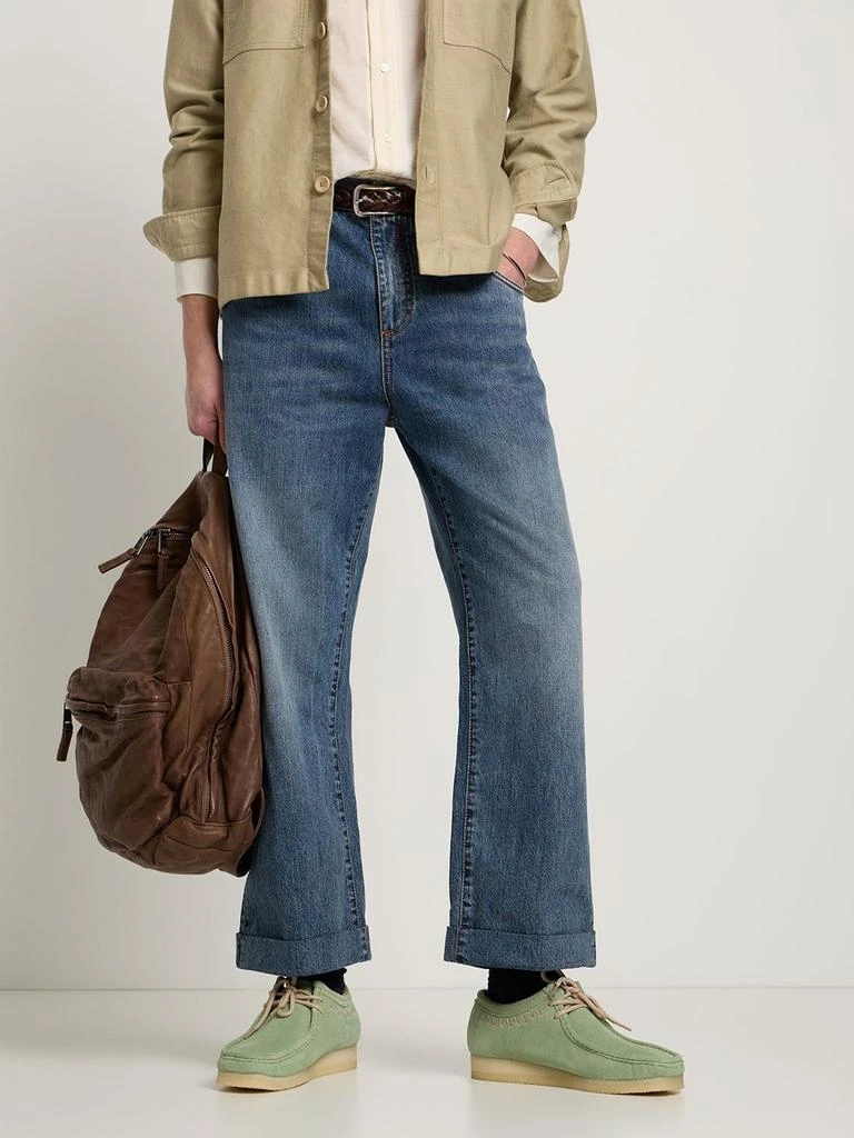 商品Clarks|30mm Wallabee Leather Lace-up Shoes,价格¥808,第1张图片详细描述