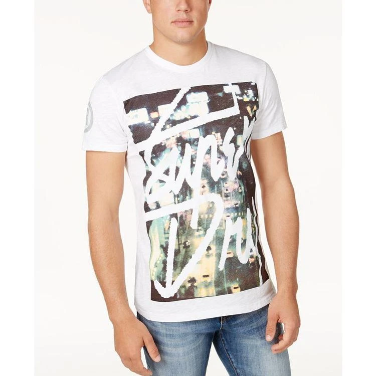 商品Superdry|Men's Boxed Sun's Graphic-Print T-Shirt,价格¥135,第1张图片