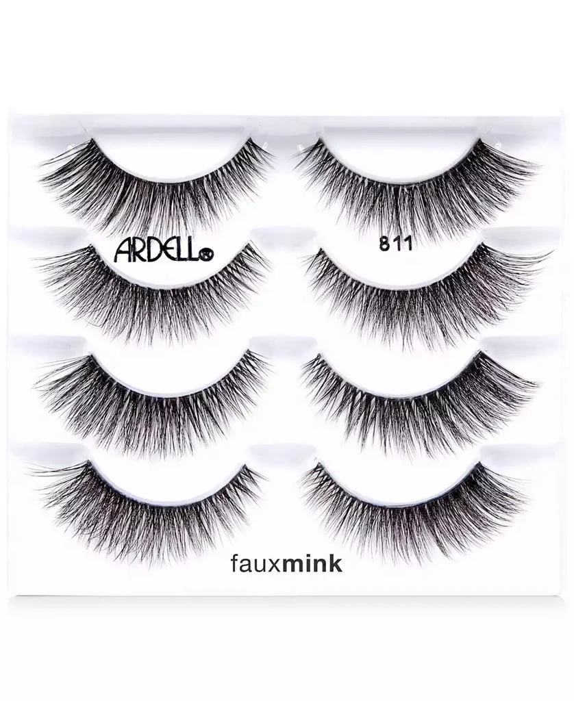 商品Ardell|Faux Mink Lashes 811 4-Pack,价格¥131,第2张图片详细描述