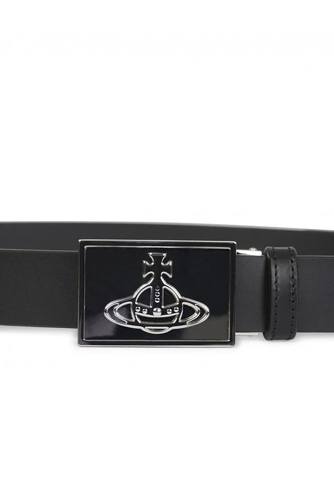 商品Vivienne Westwood|Line Orb Square Buckle Belt,价格¥981,第3张图片详细描述