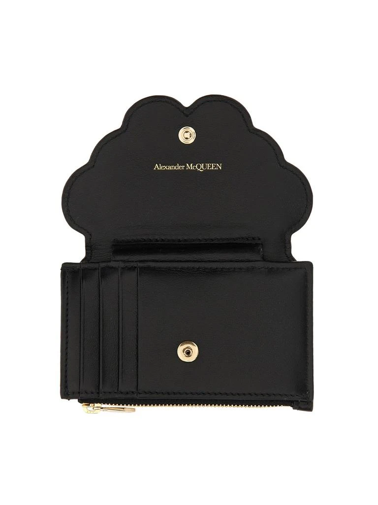 商品Alexander McQueen|Alexander McQueen Seal Logo Card Holder,价格¥2639,第4张图片详细描述