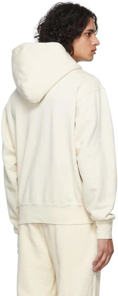 商品Les Tien|Off-White Cropped Zip-Up Hoodie,价格¥857,第3张图片详细描述