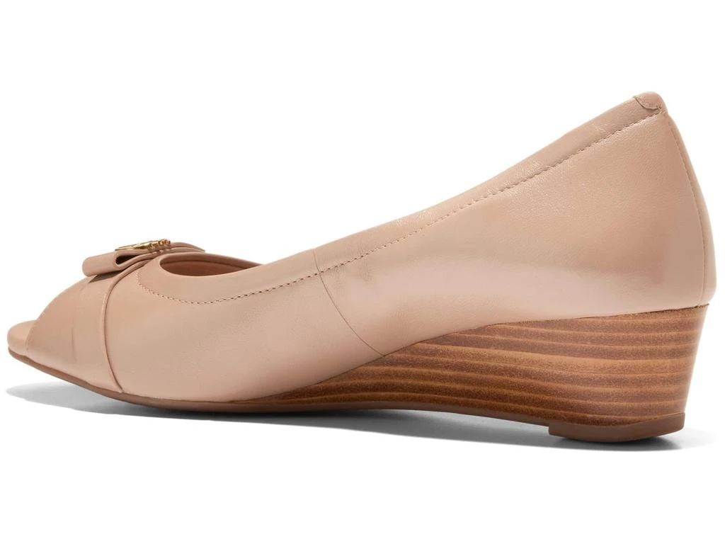 商品Cole Haan|Malta Peep Toe Wedge,价格¥702,第4张图片详细描述