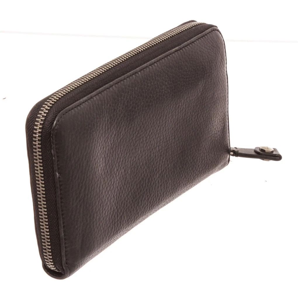商品[二手商品] BVLGARI|Bvlgari Black Leather Zip Around Wallet,价格¥2353,第3张图片详细描述