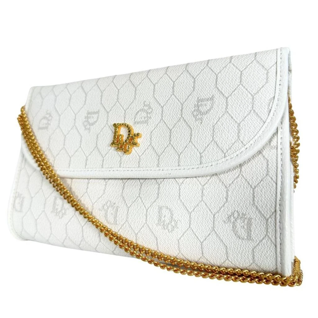 商品[二手商品] Dior|Dior Honeycomb  Canvas Shoulder Bag (Pre-Owned),价格¥8858,第4张图片详细描述