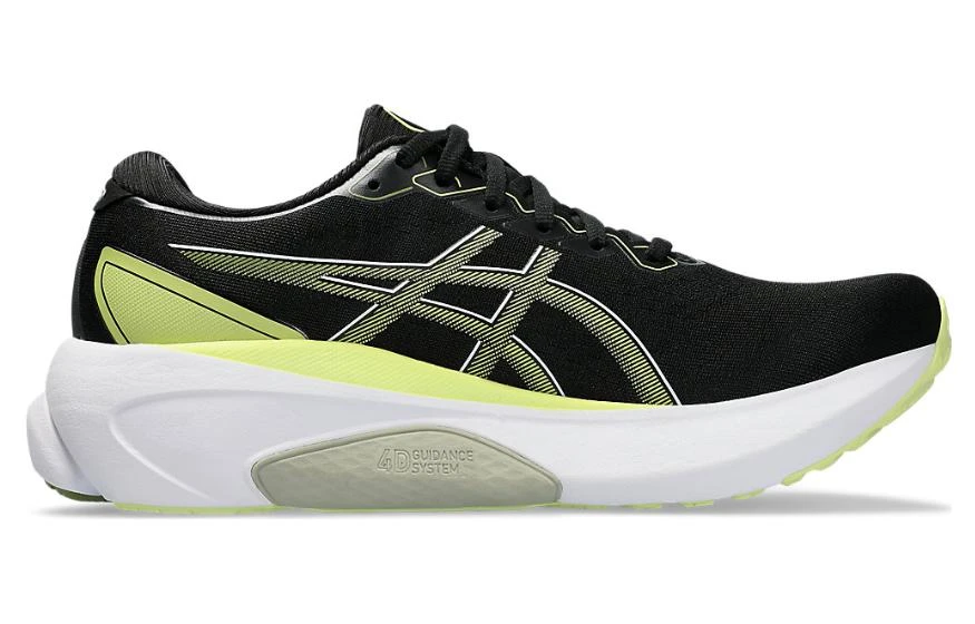 商品[国内直发] Asics|Gel-Kayano 30 舒适百搭 织物合成革减震防滑耐磨透气 低帮 马拉松跑步鞋 男款 黑黄,价格¥988,第3张图片详细描述
