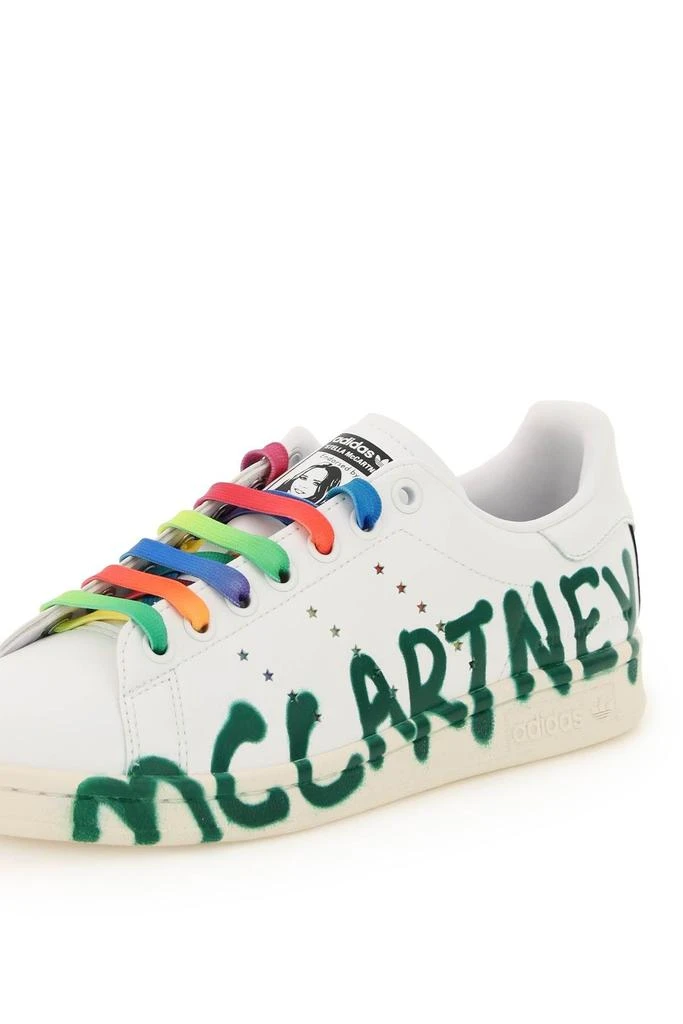 商品Stella McCartney|STAN SMITH STELLA SNEAKERS WITH GRAFFITI LOGO,价格¥1182,第4张图片详细描述