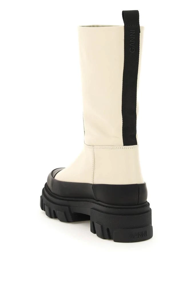 商品Ganni|Tubular Leather Boots,价格¥2887,第3张图片详细描述