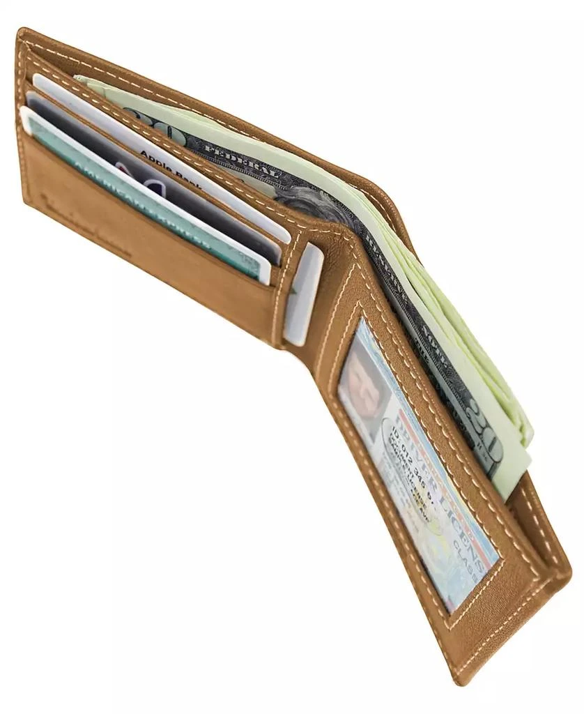商品Timberland|Men's Blix Slimfold Leather Wallet,价格¥148,第3张图片详细描述