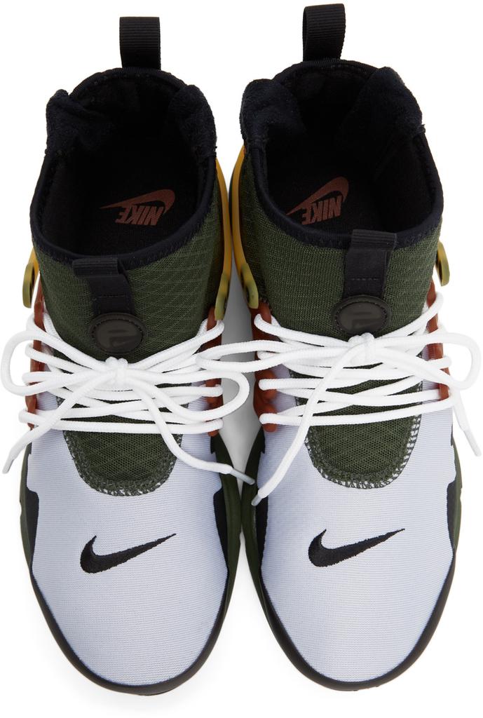Green & Grey Nike Air Presto Mid Sneakers商品第5张图片规格展示