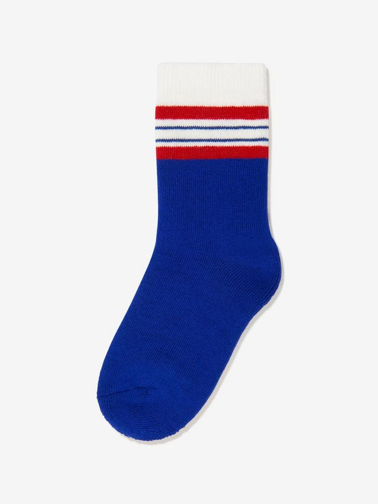 商品Gucci|Gucci Baby Interlocking G Socks in Blue,价格¥298,第2张图片详细描述