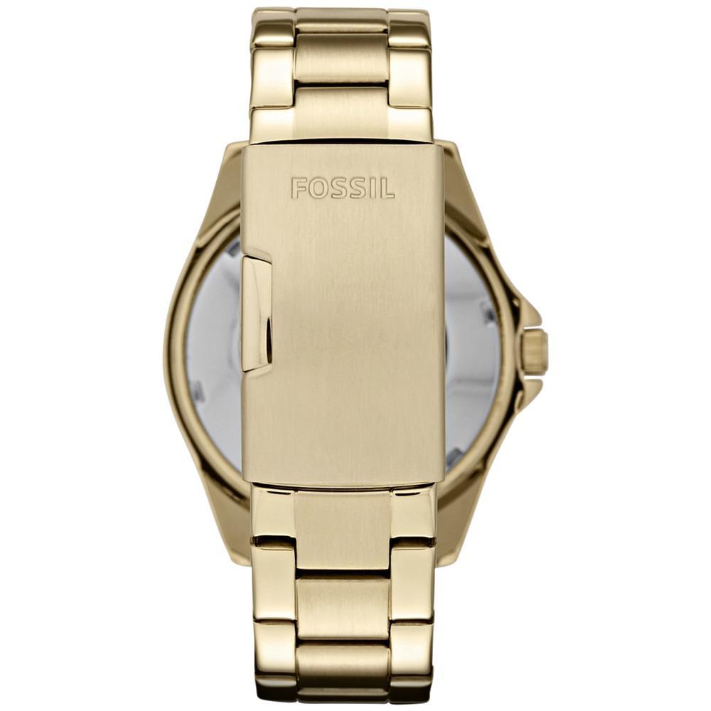 商品Fossil|Women's Riley Gold-Tone Stainless Steel Bracelet Watch 38mm ES3203,价格¥833,第5张图片详细描述