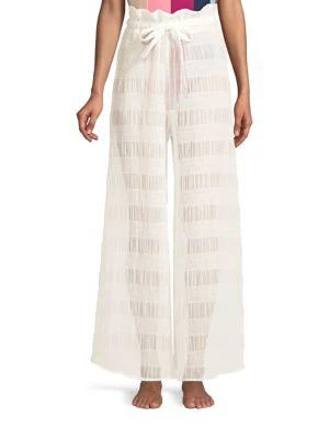 商品PAPER London|Boxer Drawstring Wide-Leg Trousers,价格¥965,第1张图片