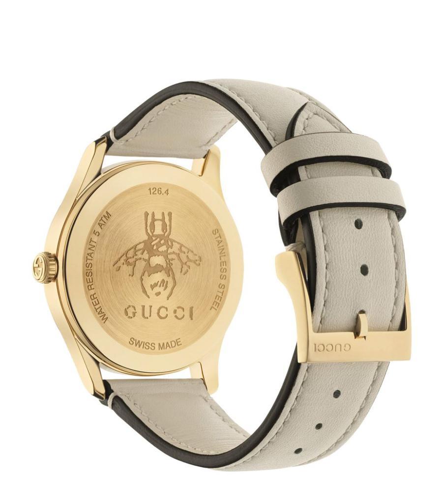 商品Gucci|Gold-Plated G-Timeless Watch 38mm,价格¥7468,第4张图片详细描述