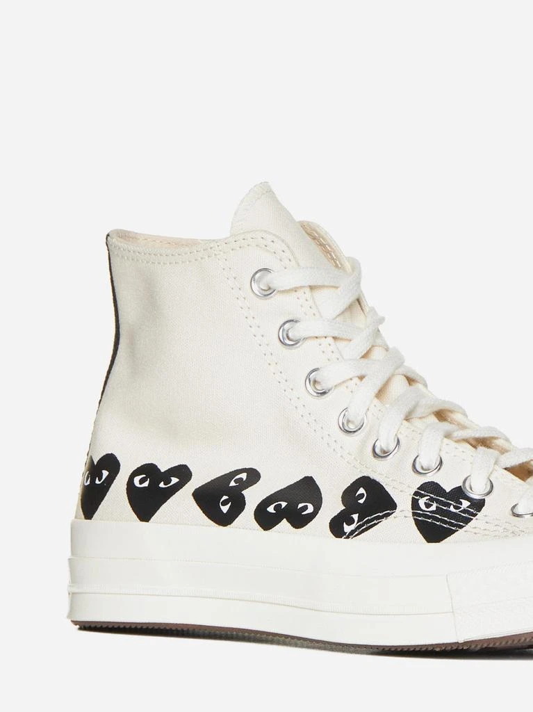 商品Comme des Garcons|X Converse Canvas High-top Sneakers,价格¥1012,第4张图片�详细描述