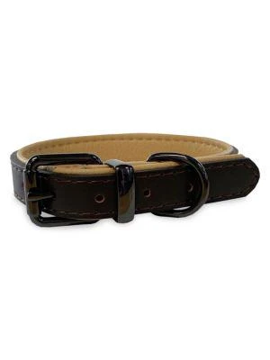 商品Bark by Dog|Luxury Faux Leather Dog Collar,价格¥238,第1张图片