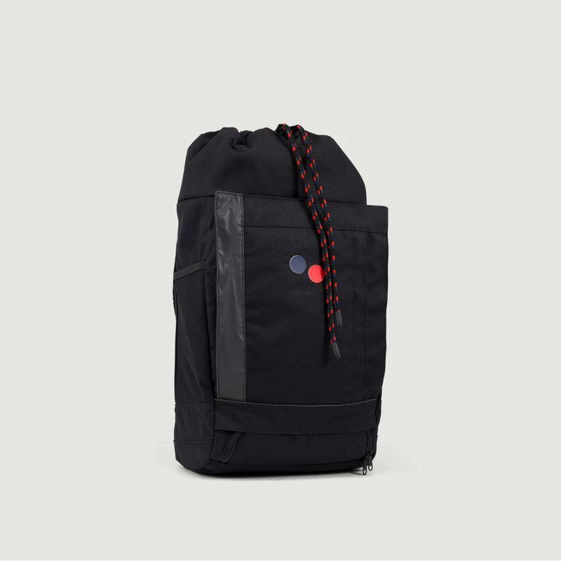 商品Pinqponq|Blok medium backpack Licorice Black PINQPONQ,价格¥1477,第1张图片