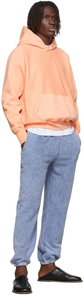 商品Les Tien|Orange Cotton Hoodie,价格¥532,第4张图片详细描述