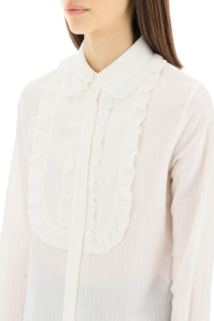 商品Yves Saint Laurent|RUFFLED SHIRT,价格¥4785,第7张图片详细描述