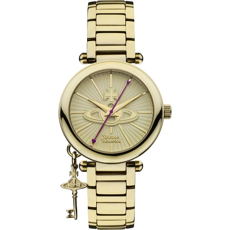 商品Vivienne Westwood|Ladies Vivienne Westwood Kensington Watch VV006KGD,价格¥1387,第1张图片