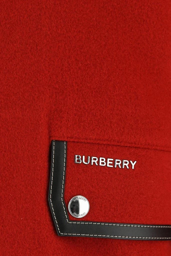 商品Burberry|Red wool coat,价格¥19430,第4张图片详细描述