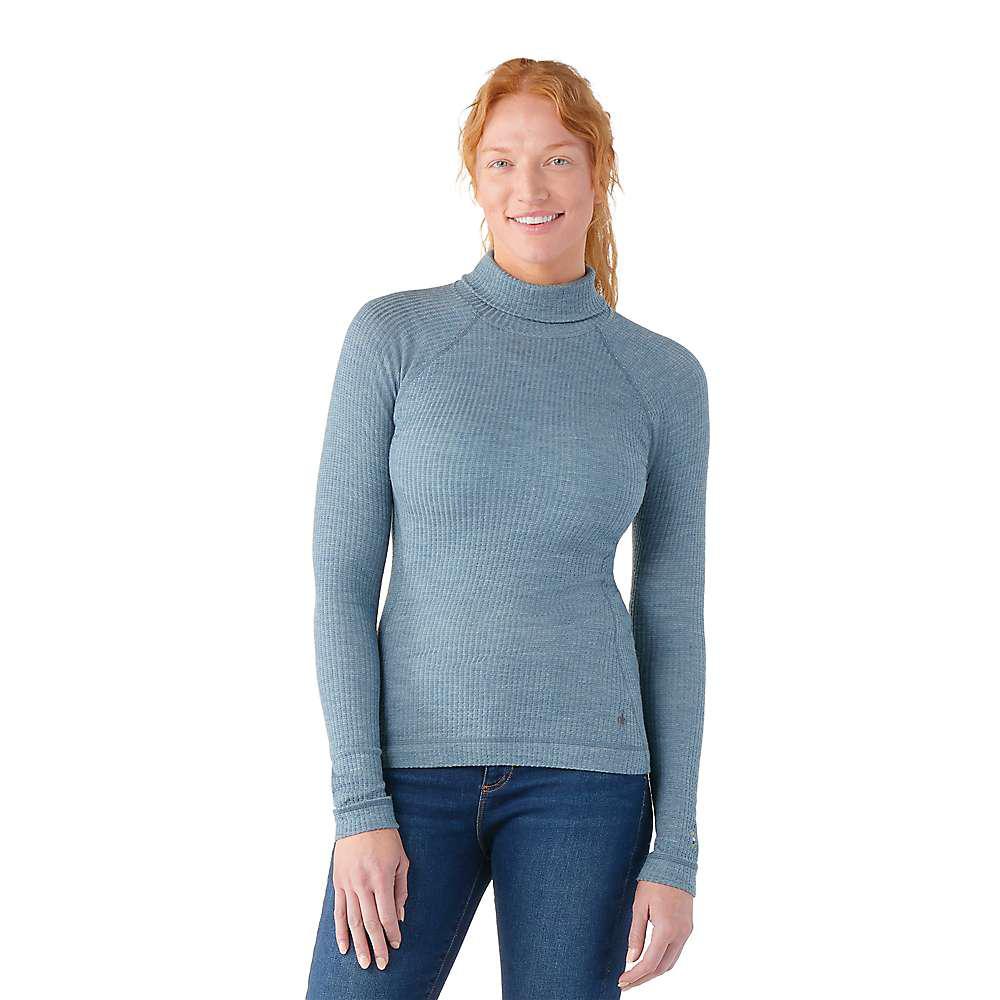 Smartwool Women's Thermal Merino Rib Turtleneck Top商品第1张图片规格展示