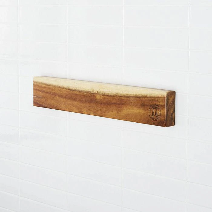 商品Schmidt Brothers|Cutlery Acacia 18" Magnetic Wall Bar,价格¥374,第2张图片详细描述
