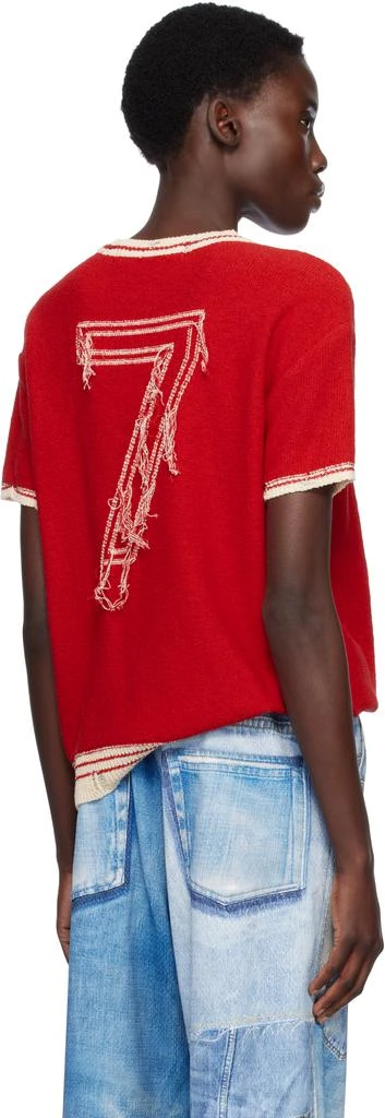 商品ANDERSSON BELL|红色 Football T 恤,价格¥2640,第3张图片详细描述
