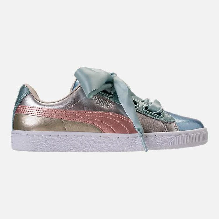 商品Puma|女士金属光泽蝴蝶结休闲鞋,价格¥222,第3张图片详细描述