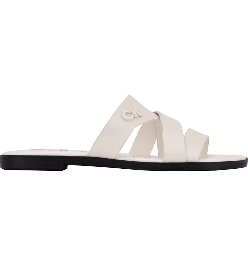 商品Calvin Klein|Kanio Strappy Slide Sandal,价格¥196,第3张图片详细描述