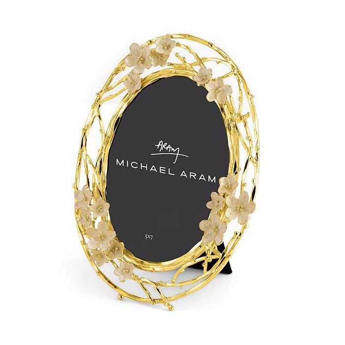 商品Michael Aram|Cherry Blossom Oval Frame, 5" x 7",价格¥1374,第4张图片详细描述