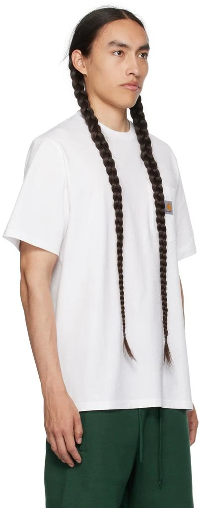 商品Carhartt WIP|White Pocket T-Shirt,价格¥315,第2张图片详细描述