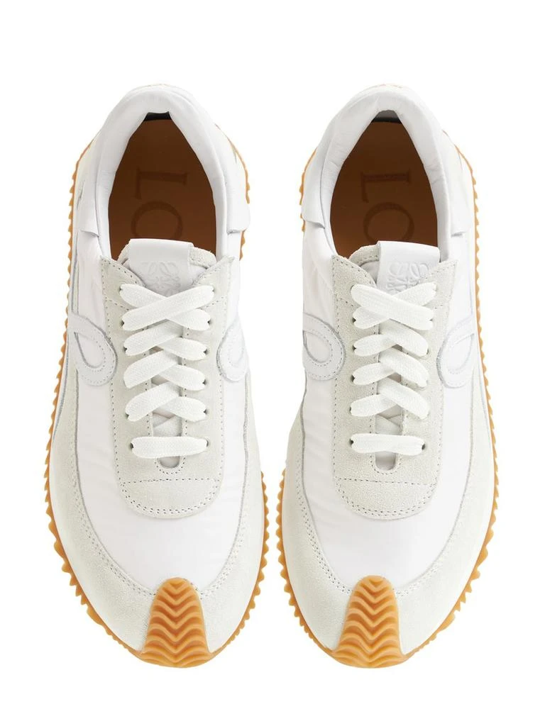 商品Loewe|20mm Flow Suede & Fabric Sneakers,价格¥5277,第5张图片详细描述