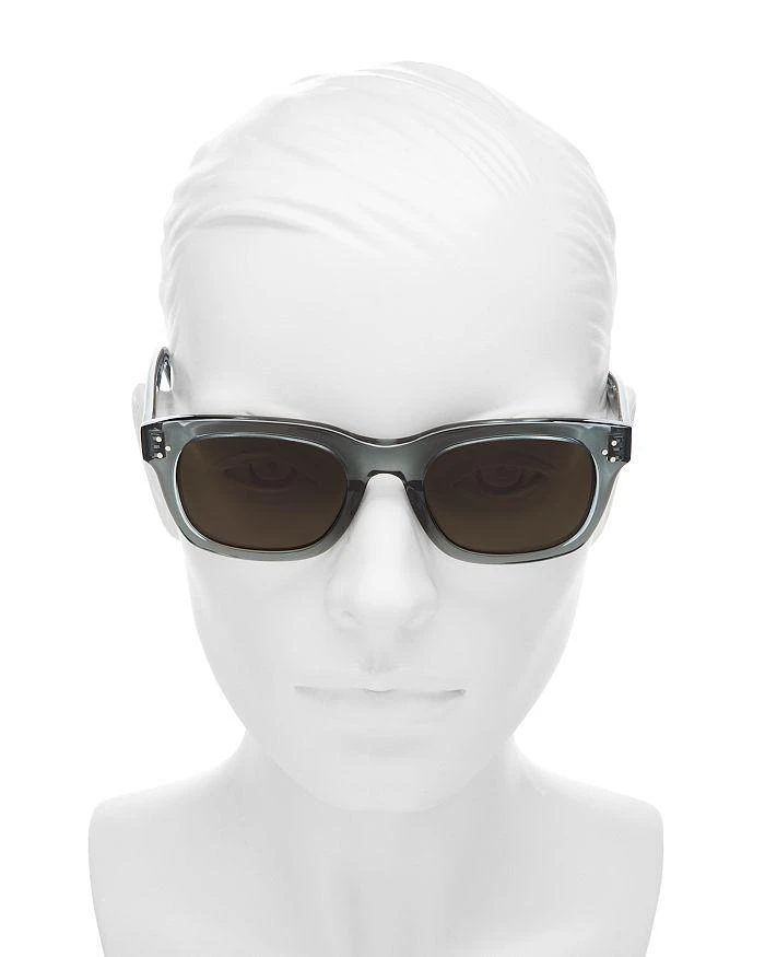 商品Celine|Bold 3 Dots Rectangular Sunglasses, 51mm,价格¥3155,第3张图片详细描述