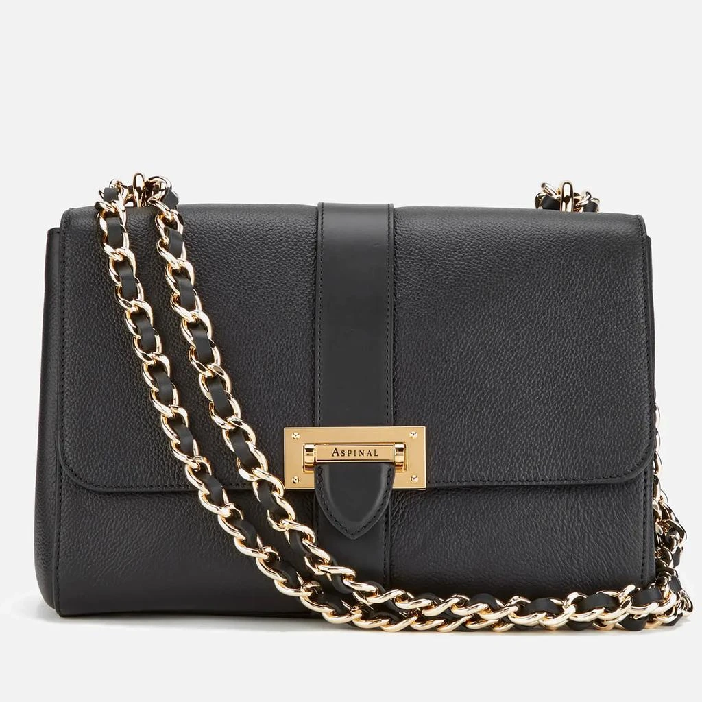 商品Aspinal of London|Aspinal of London Women's Lottie Large Bag - Black,价格¥2654,第1张图片