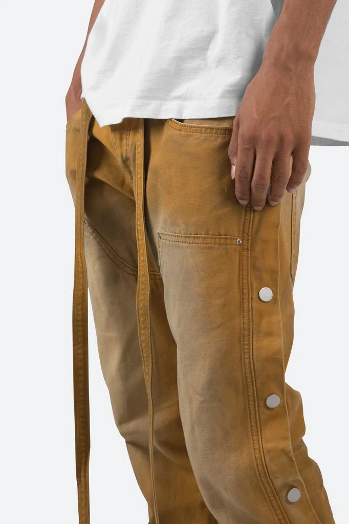 Snap Western Pants - Brown裤 商品