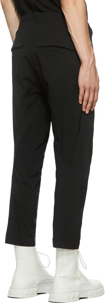 商品DESCENTE|Black Relaxed Fit Tapered Pants,价格¥2411,第3张图片详细描述